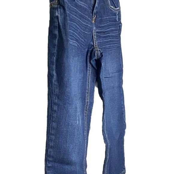 I Love Justice Jeans Simply Low Capri Juniors 14R Blue Distressed Pockets - Picture 5 of 14